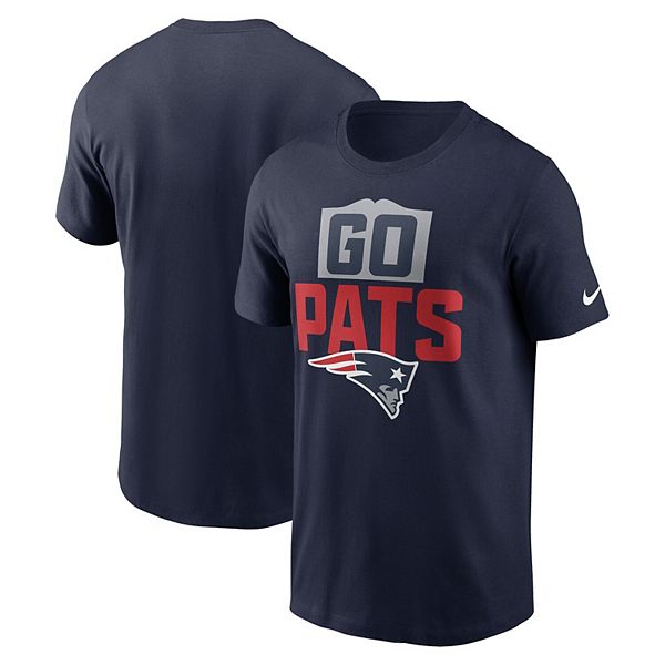 Men's Nike Navy New England Patriots Local Essential T-Shirt