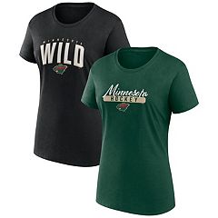 Youth Minnesota Wild Levelwear Black Little Richmond T-Shirt