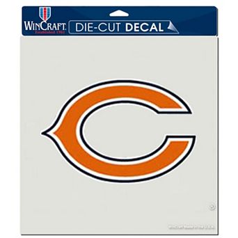 Chicago Bears WinCraft 8'' x 8'' Color Car Decal