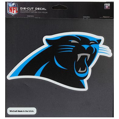 Carolina Panthers WinCraft 8'' x 8'' Color Car Decal