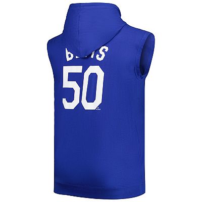 Dodgers sleeveless hoodie shop