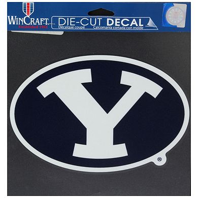 BYU Cougars WinCraft 6'' x 6'' Color Decal