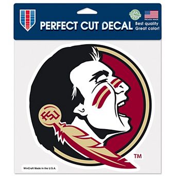 Florida State Seminoles WinCraft 8'' x 8'' Color Car Decal