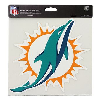 Miami Dolphins WinCraft 8'' x 8'' Color Car Decal