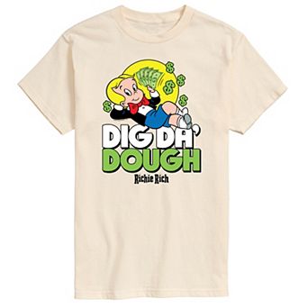 Men's Richie Rich Dig Da' Dough Graphic Tee
