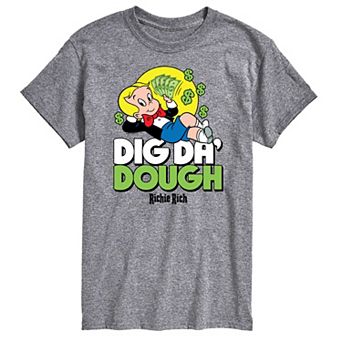 Men's Richie Rich Dig Da' Dough Graphic Tee