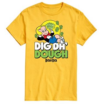 Men's Richie Rich Dig Da' Dough Graphic Tee