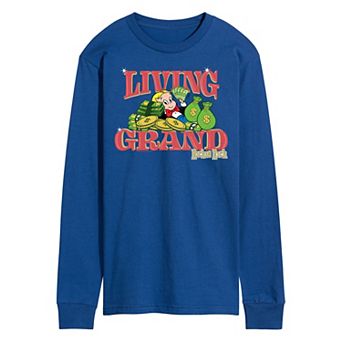 Men's Richie Rich Living Grand Long Sleeve Graphic Tee