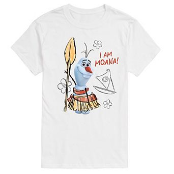 Disney's Frozen Men's Olaf I Am Moana Graphic Tee