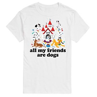Disney's Cats & Dogs Big & Tall Friends Are Dogs Graphic Tee