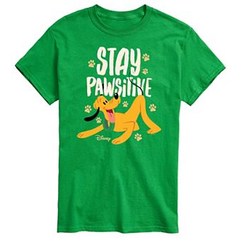 Disney's Cats & Dogs Big & Tall Stay Pawsitive Graphic Tee