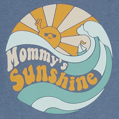 Baby Carter's "Mommy's Sunshine" Graphic Short Sleeve Bodysuit
