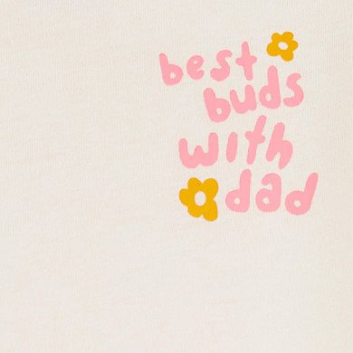 Baby Girls Carter's Best Buds With Dad Bodysuit