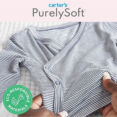 Baby Boy Carter's Sailboat Zip-Up PurelySoft Sleep and Play Pajamas