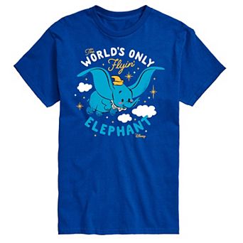 Disney's Dumbo Big & Tall Flying Elephant Graphic Tee
