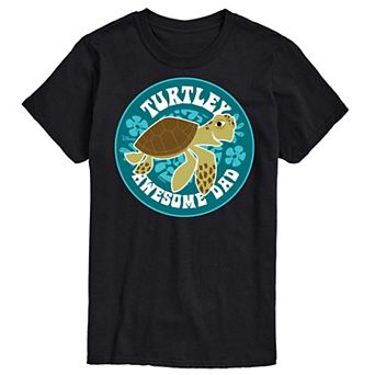 Disney / Pixar's Finding Nemo Big & Tall Turtley Awesome Dad Graphic Tee