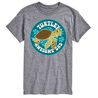 Disney / Pixar's Finding Nemo Big & Tall Turtley Awesome Dad Graphic Tee