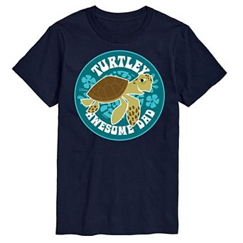 Disney / Pixar's Finding Nemo Big & Tall Turtley Awesome Dad Graphic Tee