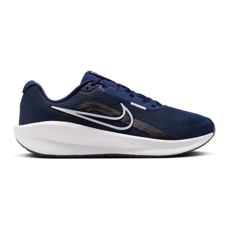 Nike Downshifter 13 Men's Road Running Shoes, Size: 14, Navy Black White