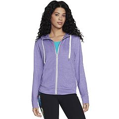 Skechers Ladies Heritage Pullover Hoodie in Aqua