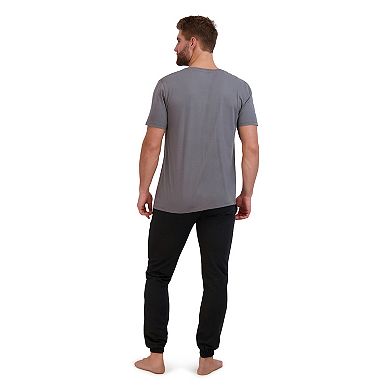 Men's Hanes® Cotton Modal French Terry Pajama Set