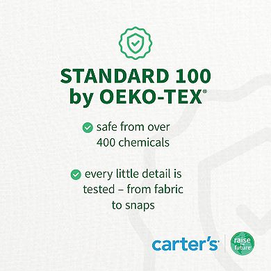 Baby Carter's 2-Piece Dinosaur Button-Front Shirt & Shorts Set