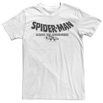 Big & Tall Spider-Man: Across The Spider-Verse: Part One Title Graphic Tee