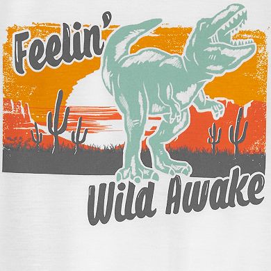 Toddler Boy Carter's 3 pc Dinosaur Tops & Bottoms Pajamas Set