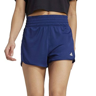 Women's adidas Pacer Essentials Knit High-Rise Shorts