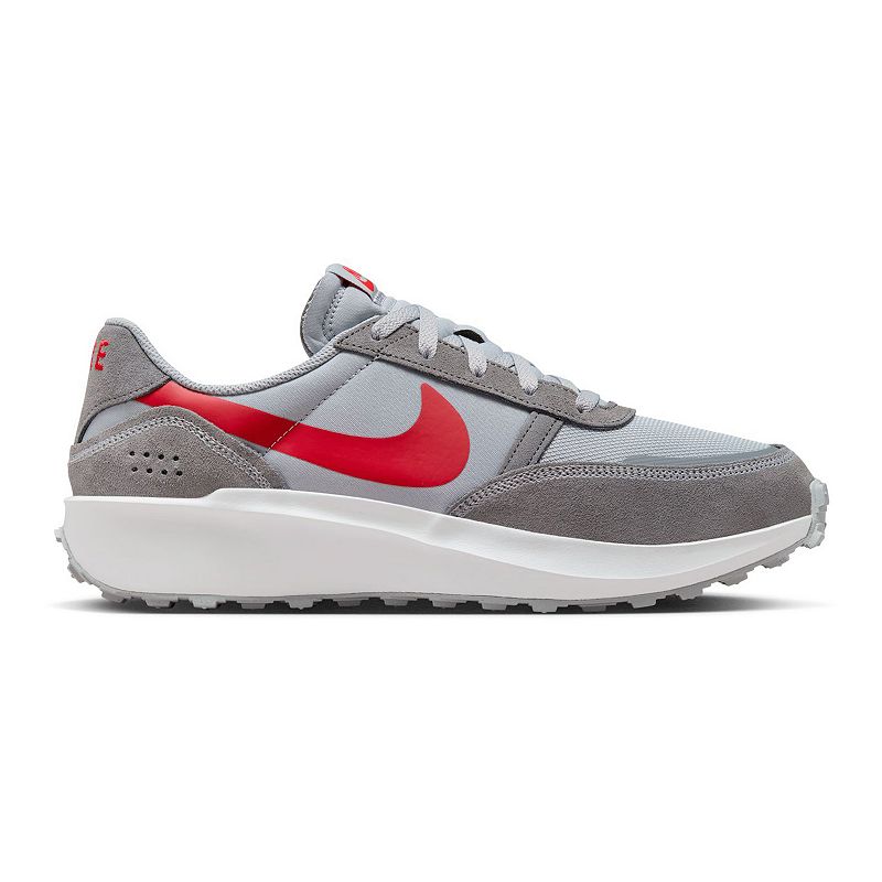 Nike Waffle Debut Men's Shoes, Size: 10, Gray University Red
