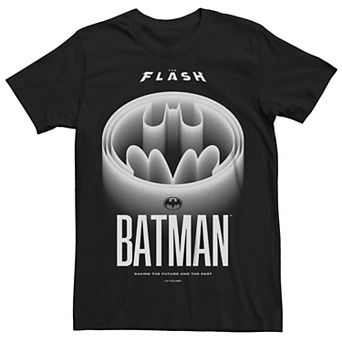 Big & Tall The Flash Batman Emblem Graphic Tee