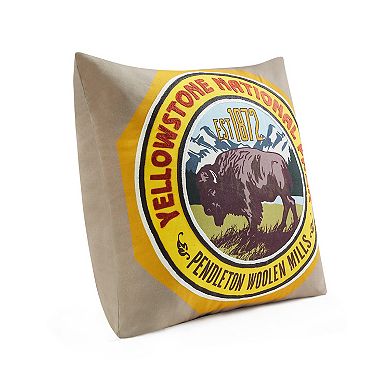 Pendleton National Park Embroidered Throw Pillow