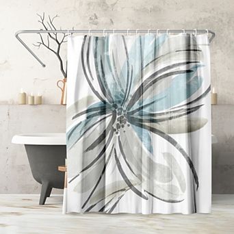 Americanflat May Poem Shower Curtain