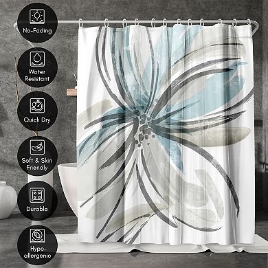 Americanflat May Poem Shower Curtain