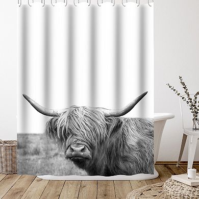 Americanflat Highland Cows 3 Shower Curtain