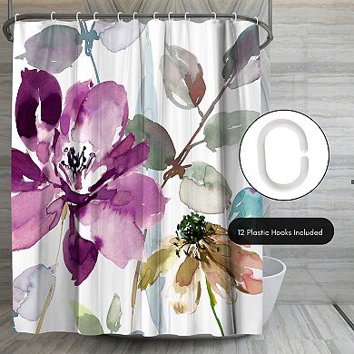 Americanflat Floral Shower Curtain
