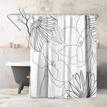 Americanflat Lines Shower Curtain