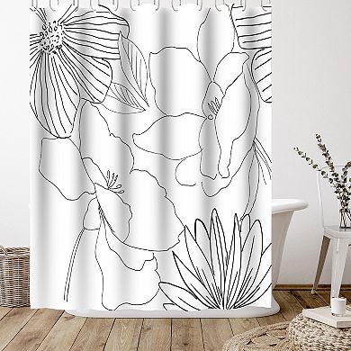 Americanflat Lines Shower Curtain