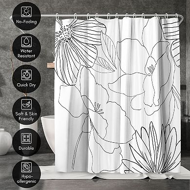 Americanflat Lines Shower Curtain