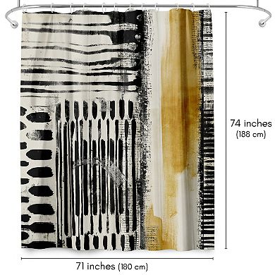 Americanflat No Borders Shower Curtain