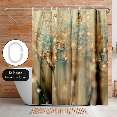 Americanflat Droplets Shower Curtain