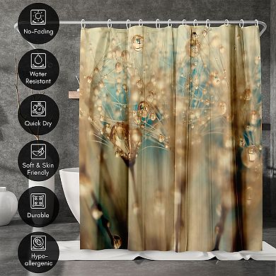 Americanflat Droplets Shower Curtain