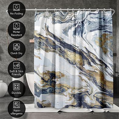 Americanflat Space Giant Shower Curtain