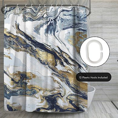 Americanflat Space Giant Shower Curtain