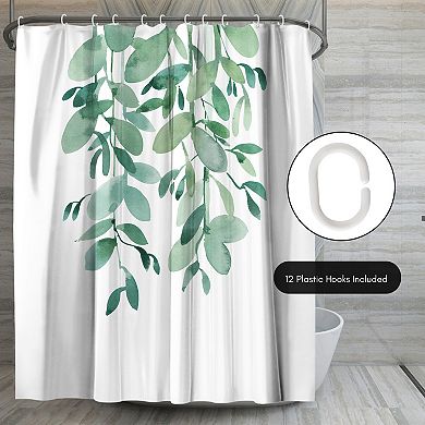 Americanflat Eucalyptus Shower Curtain