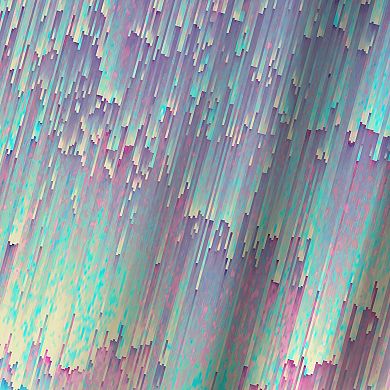 Americanflat Glitches Shower Curtain