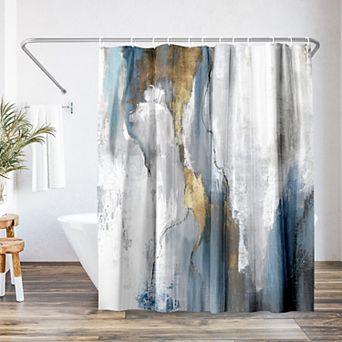Americanflat Revolving Motion II Shower Curtain