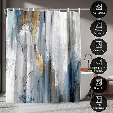 Americanflat Revolving Motion II Shower Curtain