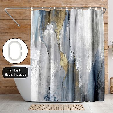 Americanflat Revolving Motion II Shower Curtain