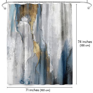 Americanflat Revolving Motion II Shower Curtain